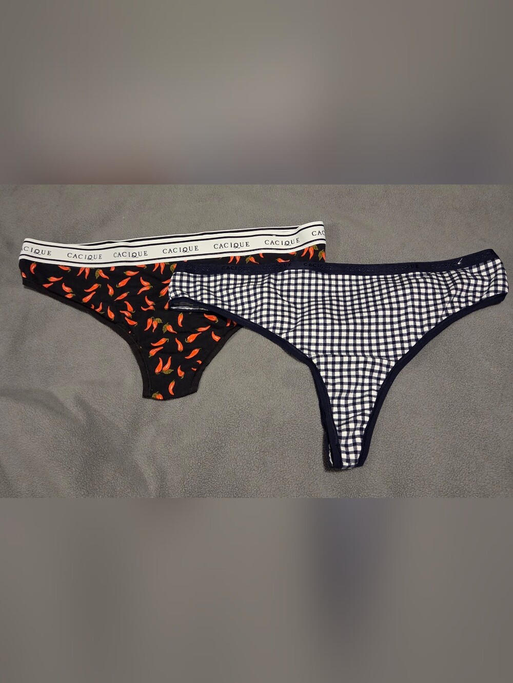 NWOT 2 Pair - Lane Bryant Thong Underwear - Size 10/12